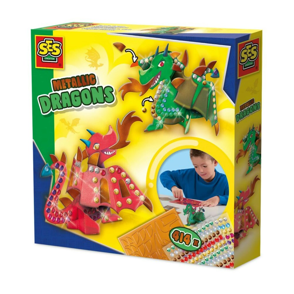 SES Creative Metallic Dragons