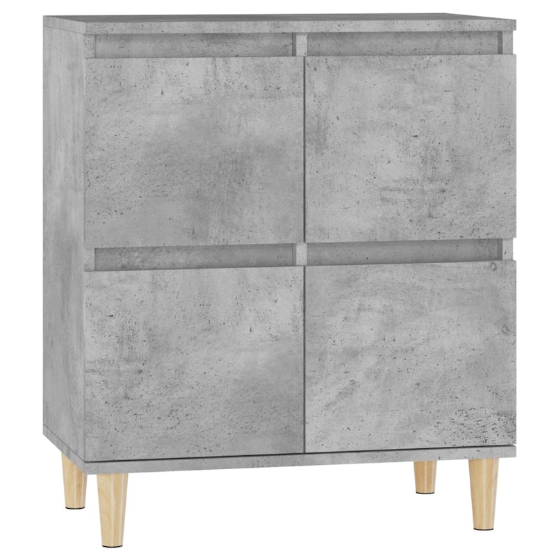 NNEVL Sideboard Concrete Grey 60x35x70 cm Engineered Wood image number null