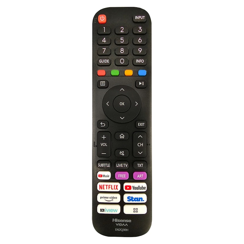 Genuine Hisense TV Remote Control - EN2Q30H image number null