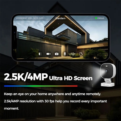 NNEOBA Outdoor Mini WiFi Camera Color Night Vision (4MP) NNEOBA Outdoor Mini WiFi Camera Color Night Vision (4MP)