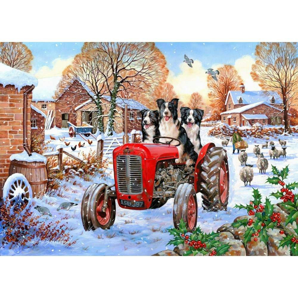 The House of Puzzles Beau, Belle & Bramble - 1000 Piece Jigsaw Puzzle