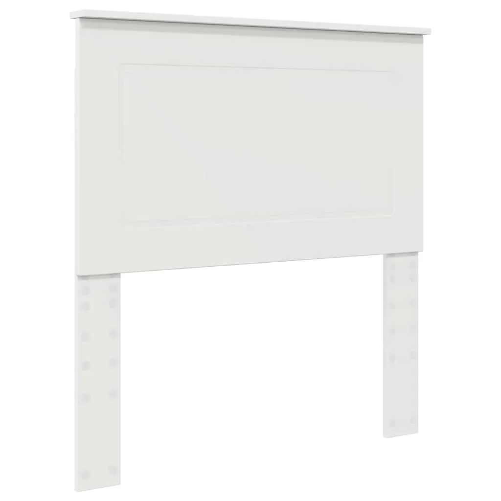 Headboard with Headboard White 90 cm Engineered Wood 887681 Headboard with Headboard White 90 cm Engineered Wood 887681