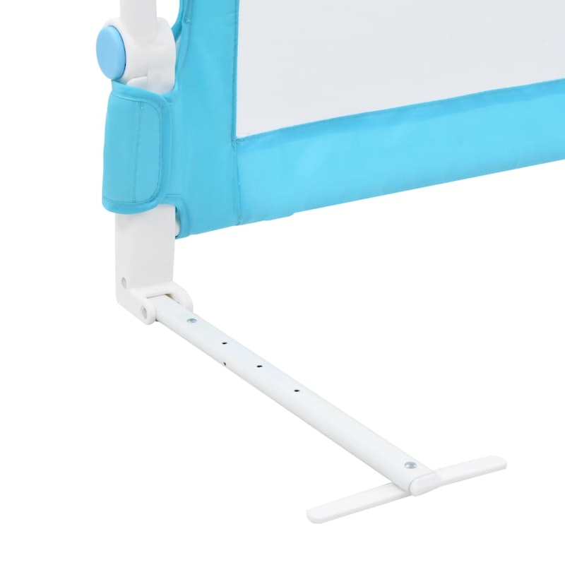 NNEVL Toddler Safety Bed Rail Blue 120x42 cm Polyester image number null