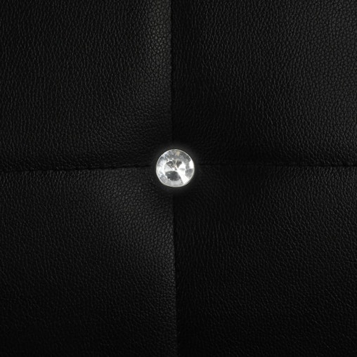 NNEVL Dining Chairs 4 pcs Black Faux Leather NNEVL Dining Chairs 4 pcs Black Faux Leather