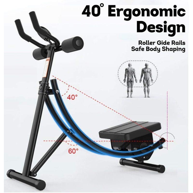 088 Abdominal Muscle Waist Trainer Cardio Machine Weight Bench Sit Up Yoga