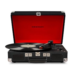 Crosley Cruiser  Bluetooth Portable Turntable - Black Crosley Cruiser  Bluetooth Portable Turntable - Black
