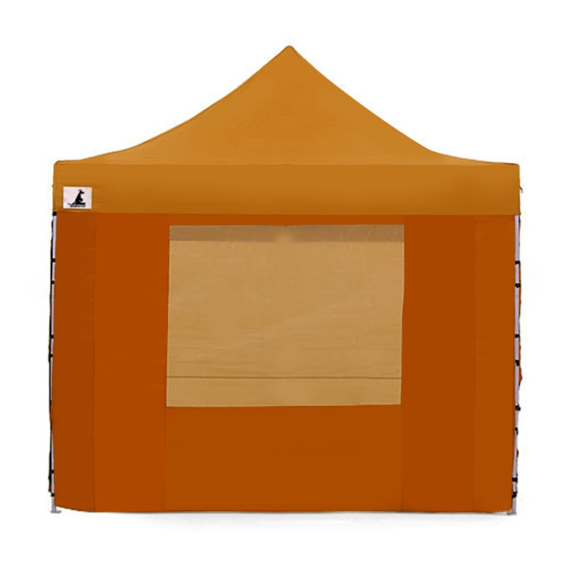 Gazebo Tent Marquee 3x3 PopUp Outdoor Wallaroo - Orange image number null