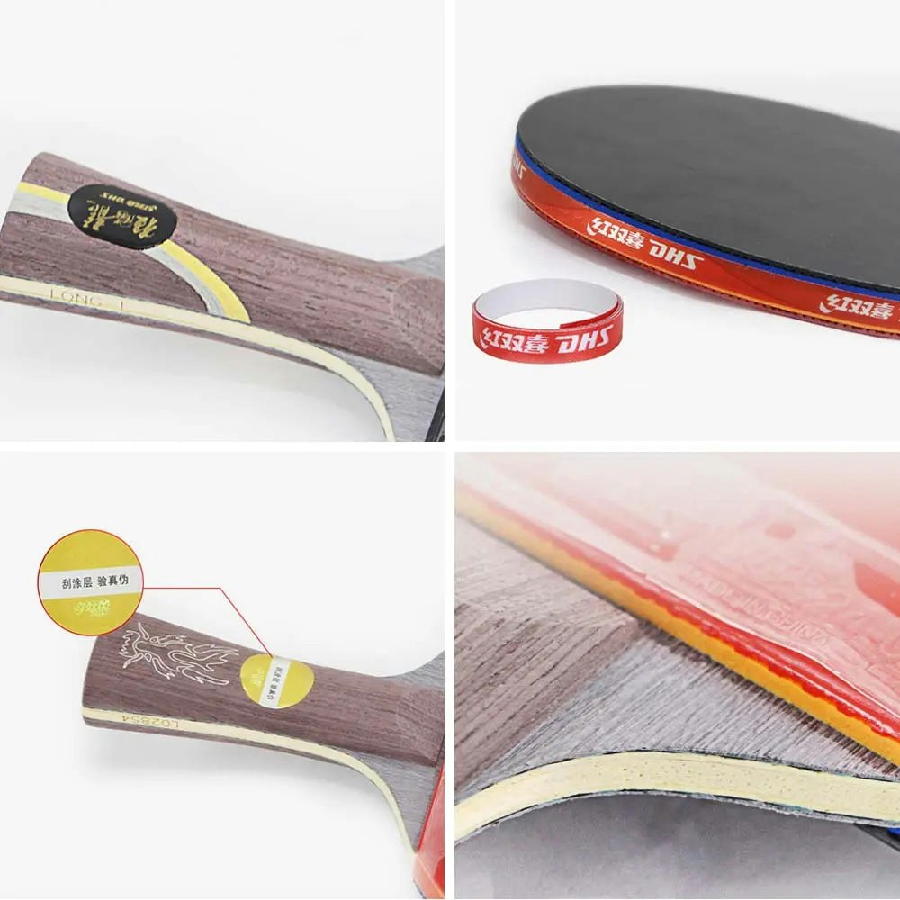 DHS Dragon Tennis Racket Gift Box/ Ping Pong Racket Paddle