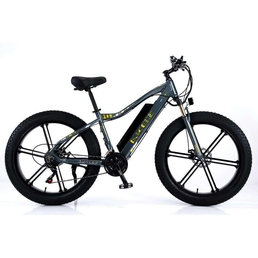 AKEZ 750W 48V ML1P Snow Bicycle 26 inches Beach Electric Bike Motorized eBike Battery