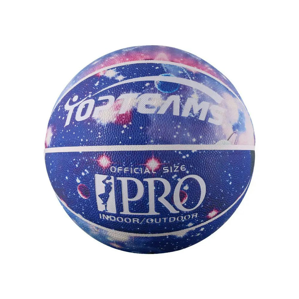 BALLSTRIKE XJCYSIZE7 Size 7 Luminous Basketball Excellent Bounce Game Ball Indoor Outdoor - Purple