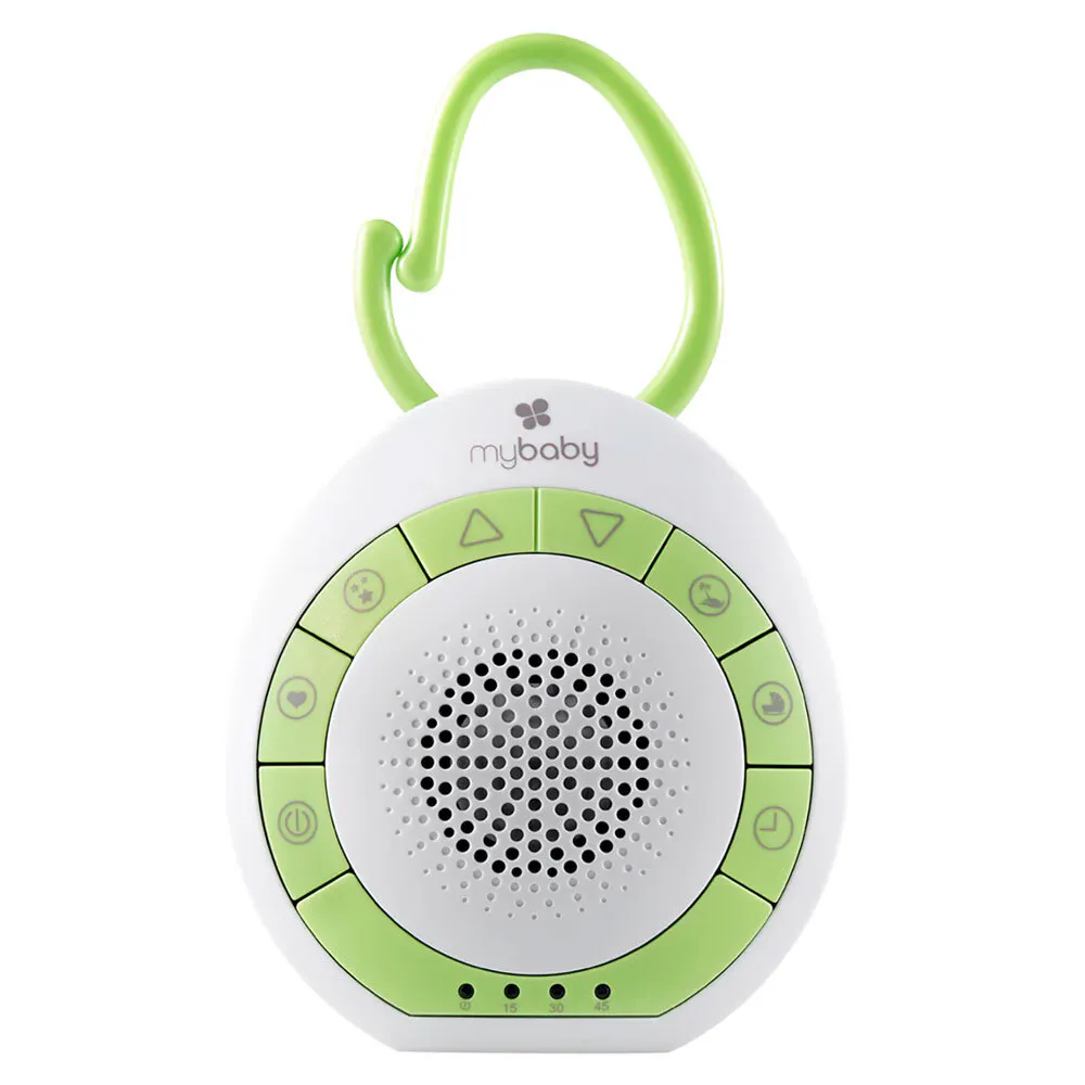 2PK Homedics MyBaby SoundSpa/Music On The Go Speaker for Stroller/Pram White/GRN 2PK Homedics MyBaby SoundSpa/Music On The Go Speaker for Stroller/Pram White/GRN