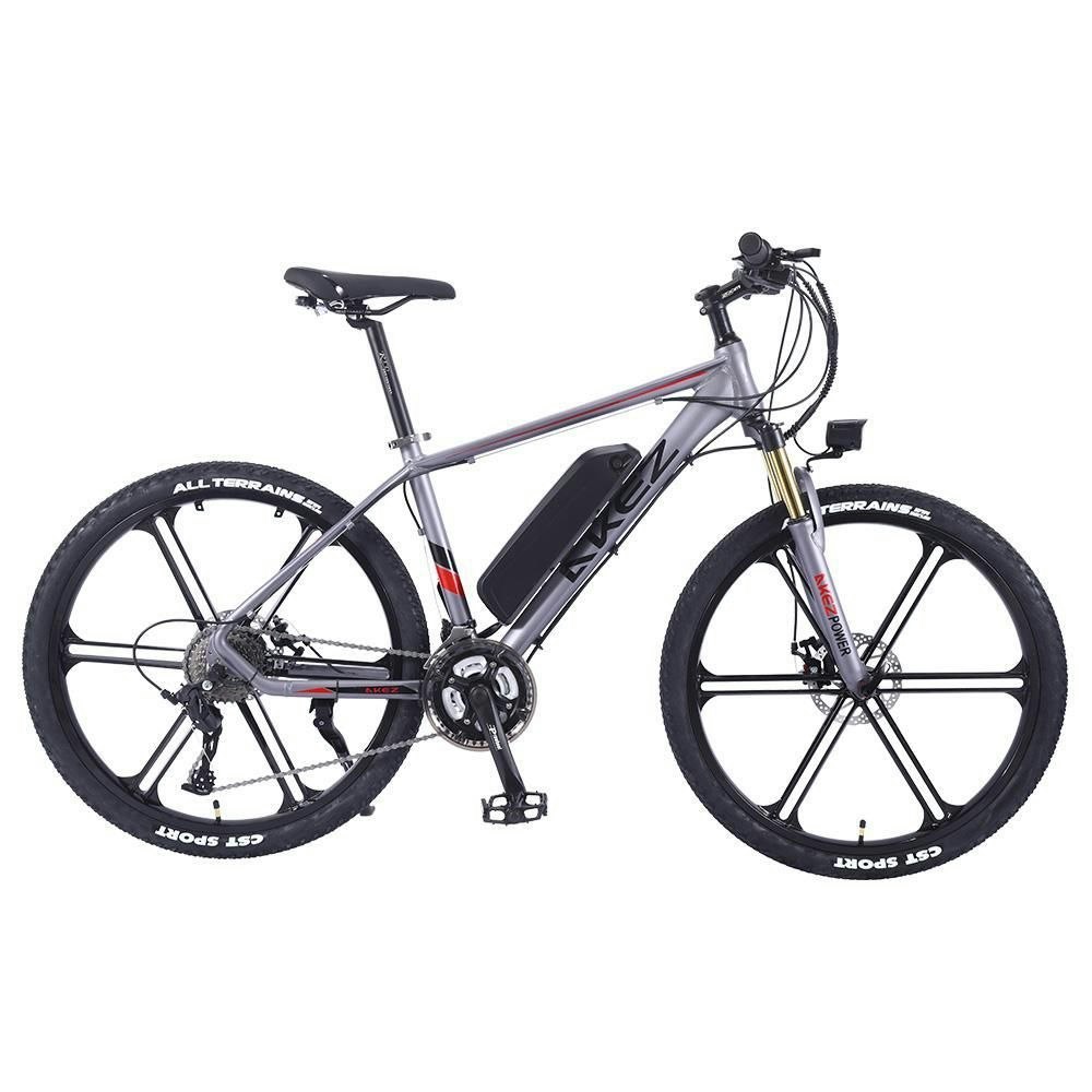 AKEZ 007 350W 36V Mountain Motorized Bicycle Road Electric Bike eBike 26-inch
