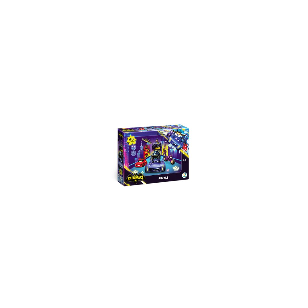 Dodo Dodo Dc Batwheels Team Up 60-piece Jigsaw Puzzle