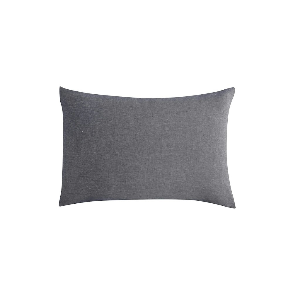 Lazy Linen Pure Washed Linen Pillowcase Pair