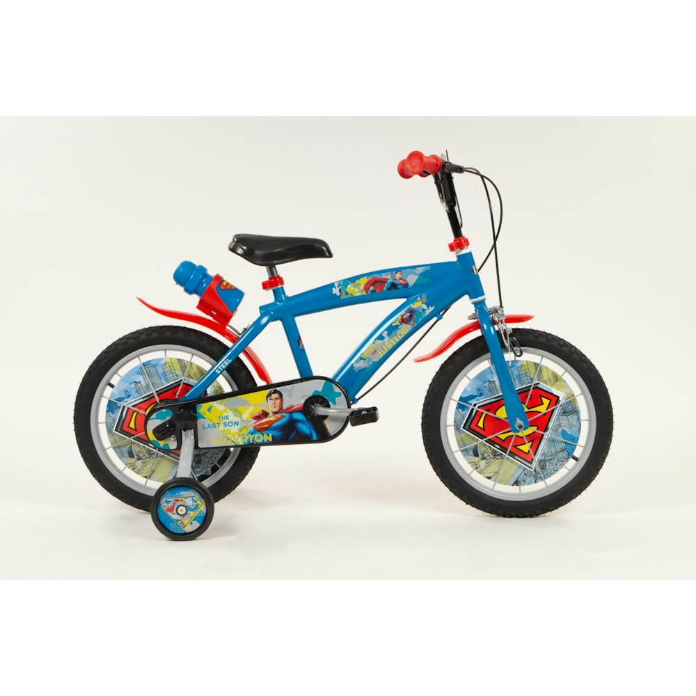 Toimsa Superman 16" Bicycle - Blue