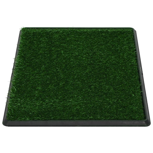 NNEVL Pet Toilets 2 Pieces with Tray and Artificial Turf Green 76x51x3 cm WC NNEVL Pet Toilets 2 Pieces with Tray and Artificial Turf Green 76x51x3 cm WC