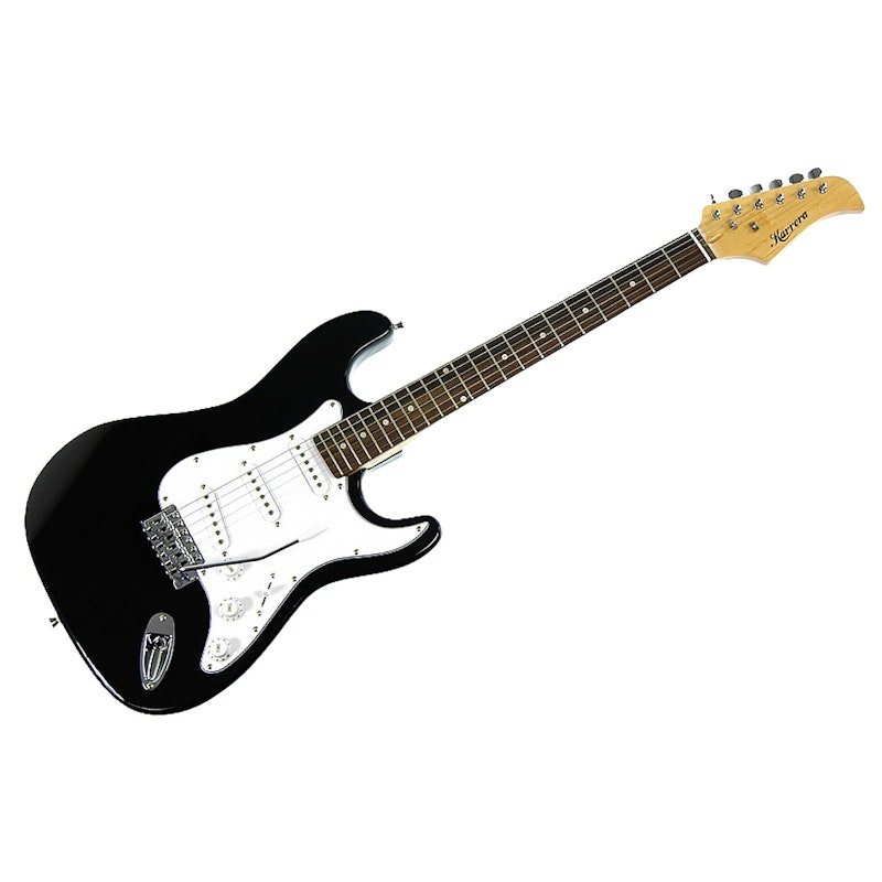 NNEDPE Karrera 39in Electric Guitar - Black image number null