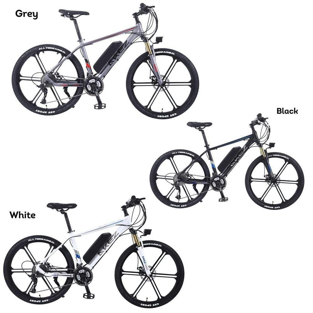 AKEZ 007 350W 36V Mountain Motorized Bicycle Road Electric Bike eBike 26-inch