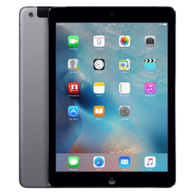 Refurbished Apple iPad Air (2013) 32GB - Wi-Fi + Cellular (Space Grey) - A1475 | 90 Days Warranty Refurbished Apple iPad Air (2013) 32GB - Wi-Fi + Cellular (Space Grey) - A1475 | 90 Days Warranty