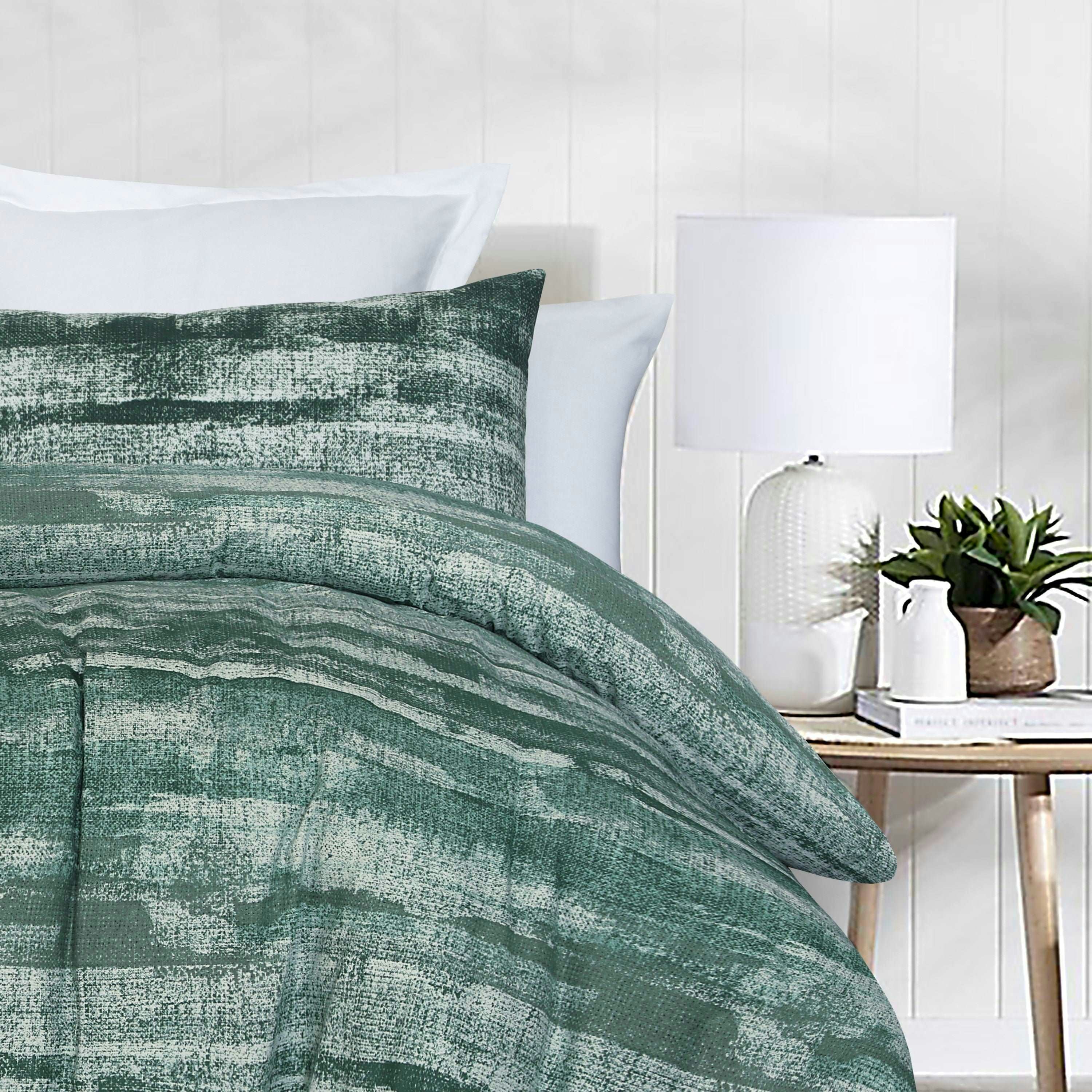 Sage Breeze Quilt Cover Set – Breathable Pure Cotton with Subtle Hues
