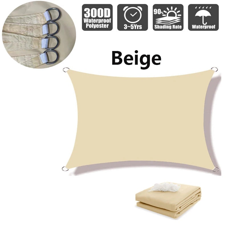 NNEOBA Waterproof Outdoor Sunshade Canvas Rain & Snow Protection image number null