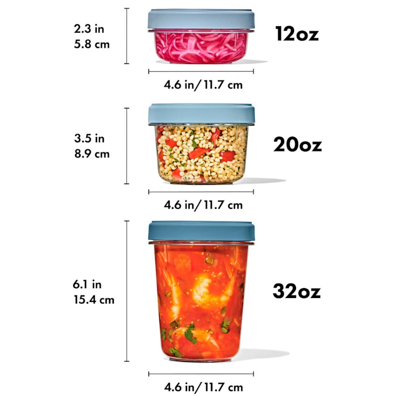 OXO Good Grips Twist & Stack 24pc Container Set 24 Piece image number null