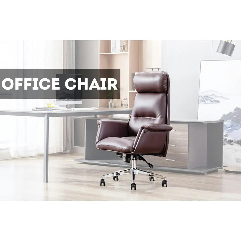 Mason Taylor 928 Exclusive Home Office Chair Adjustable Height Premium PU Leather