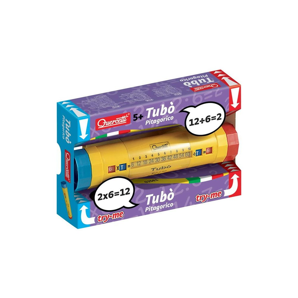 Quercetti Calculation Game Tabulated Tube