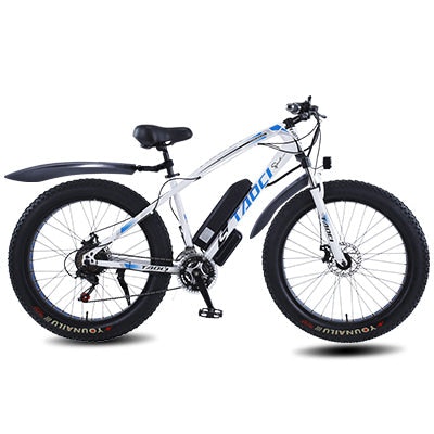 TAOCI 350W 36V SNAKE Electric Bike Beach eBike Snow Motorized Bicycle