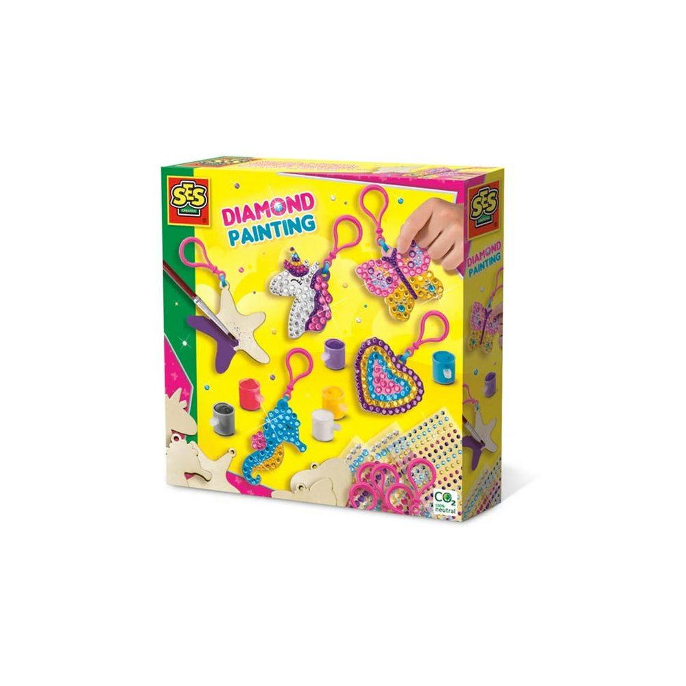 SES Creative Diamond Painting - Wooden Keychains