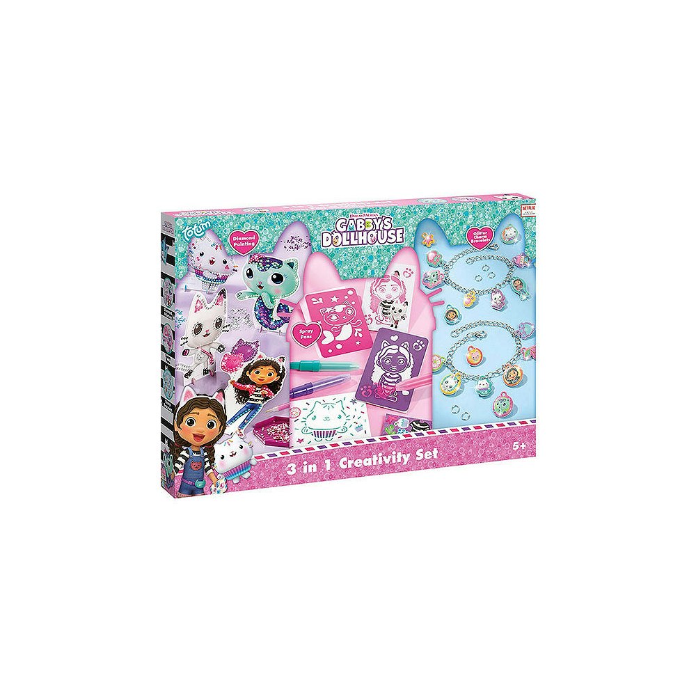Totum Gabby's Dollhouse 2 In 1 Creativity Set