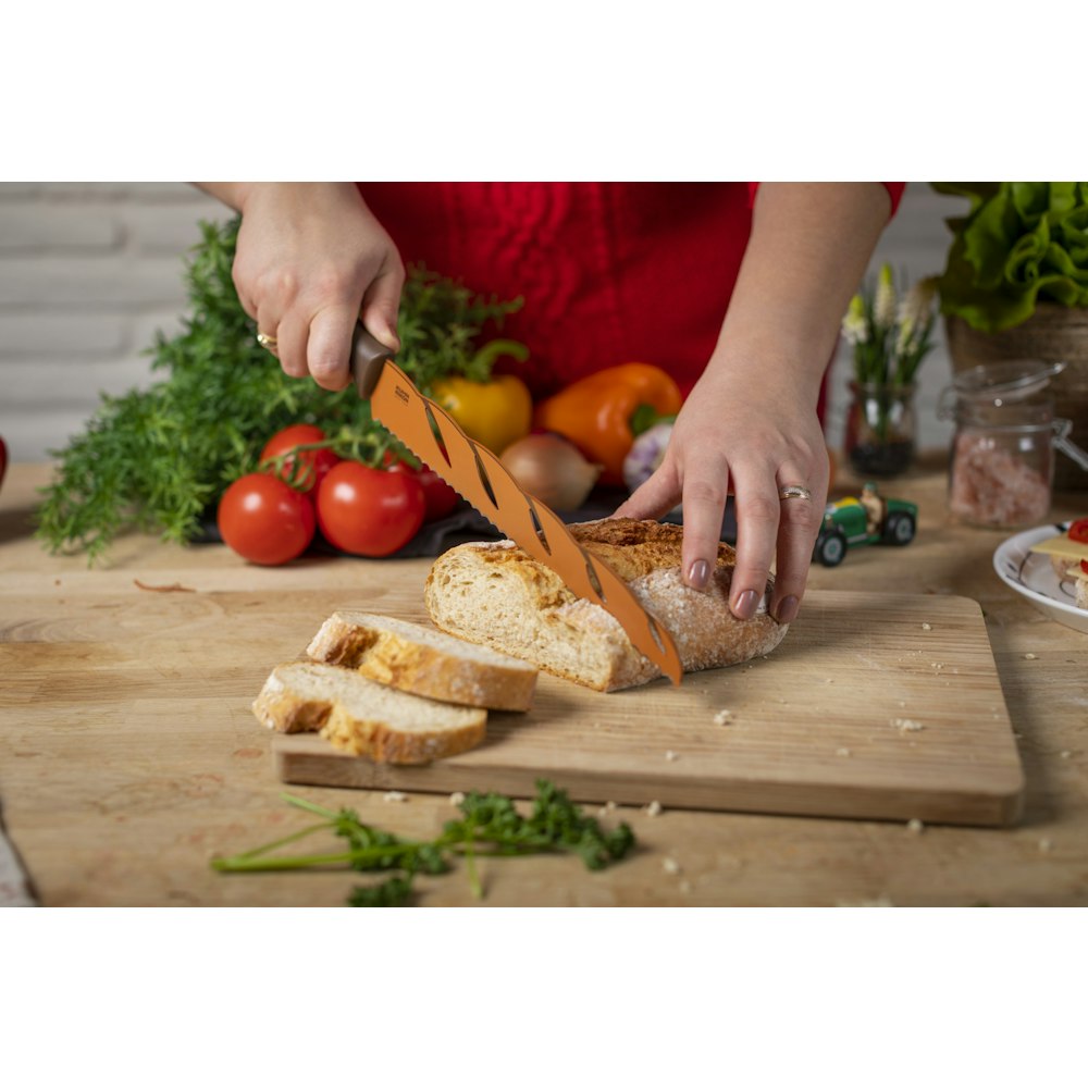 Kuhn Rikon Colori® Bread & Baguette Knife