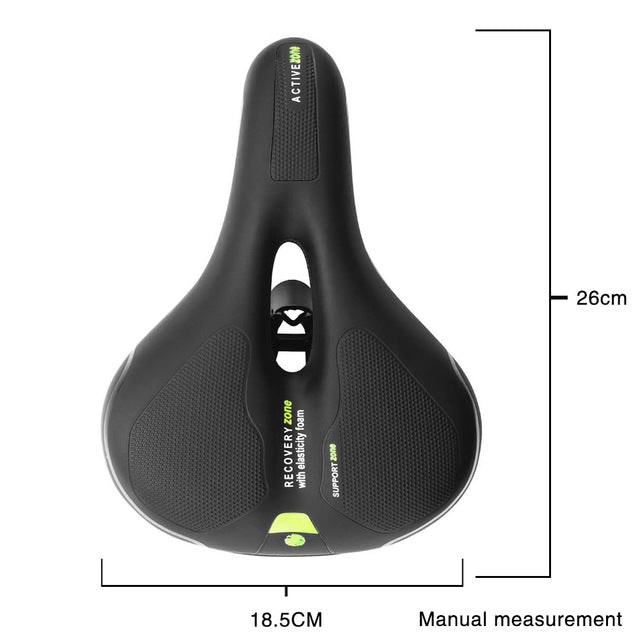 Bike Seat Bicycle Saddle Waterproof Non-Slip Cycling Spare Parts - Racing Off-road Casual