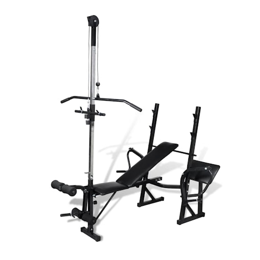NNEVL Fitness Workout Bench Home Gym image number null