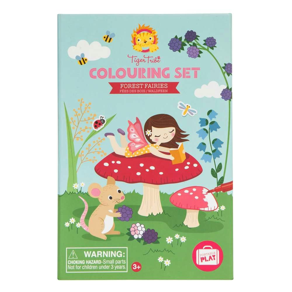 Tiger Tribe Colouring Set - Forest Fairies