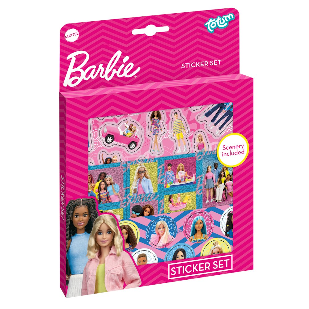 Totum Barbie Sticker Set