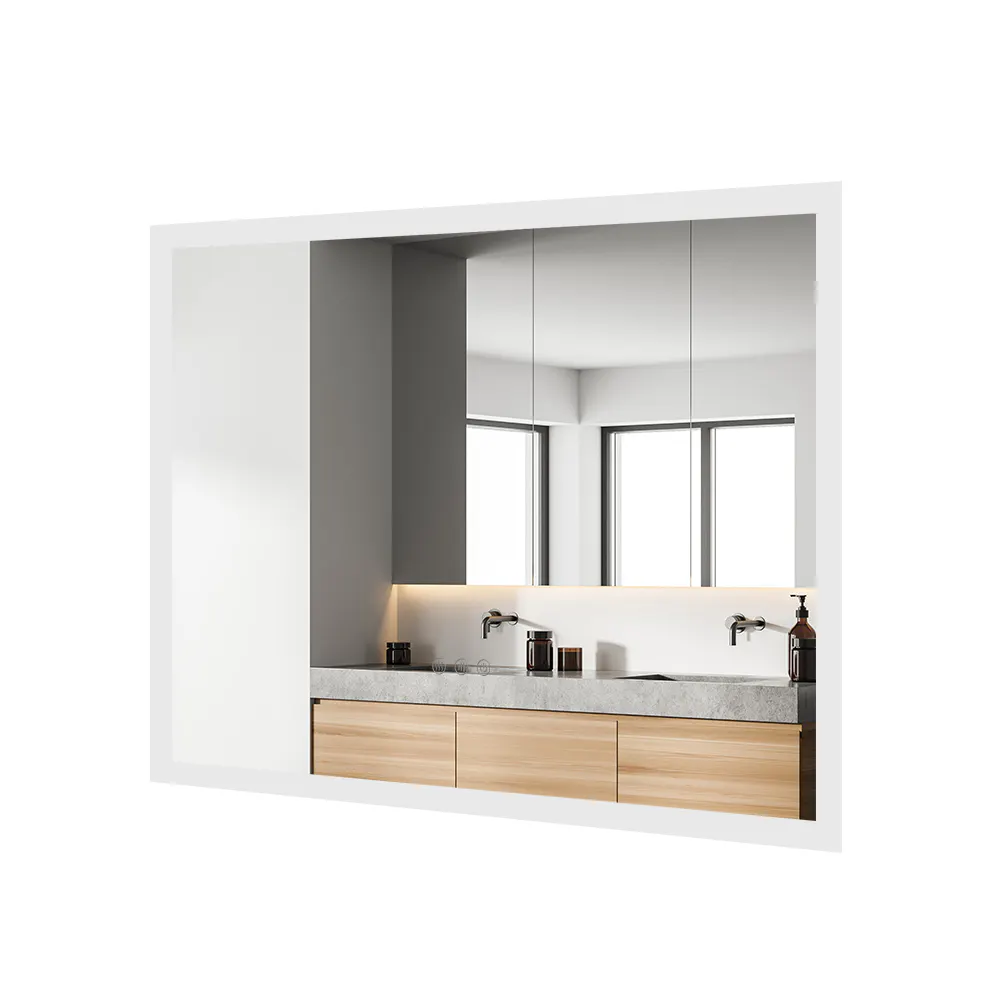 Simplus 80x60CM LED Mirror Bathroom Makeup Wall Mount Vanity Back Light Touch Dimmable Anti-fog Big Simplus 80x60CM LED Mirror Bathroom Makeup Wall Mount Vanity Back Light Touch Dimmable Anti-fog Big