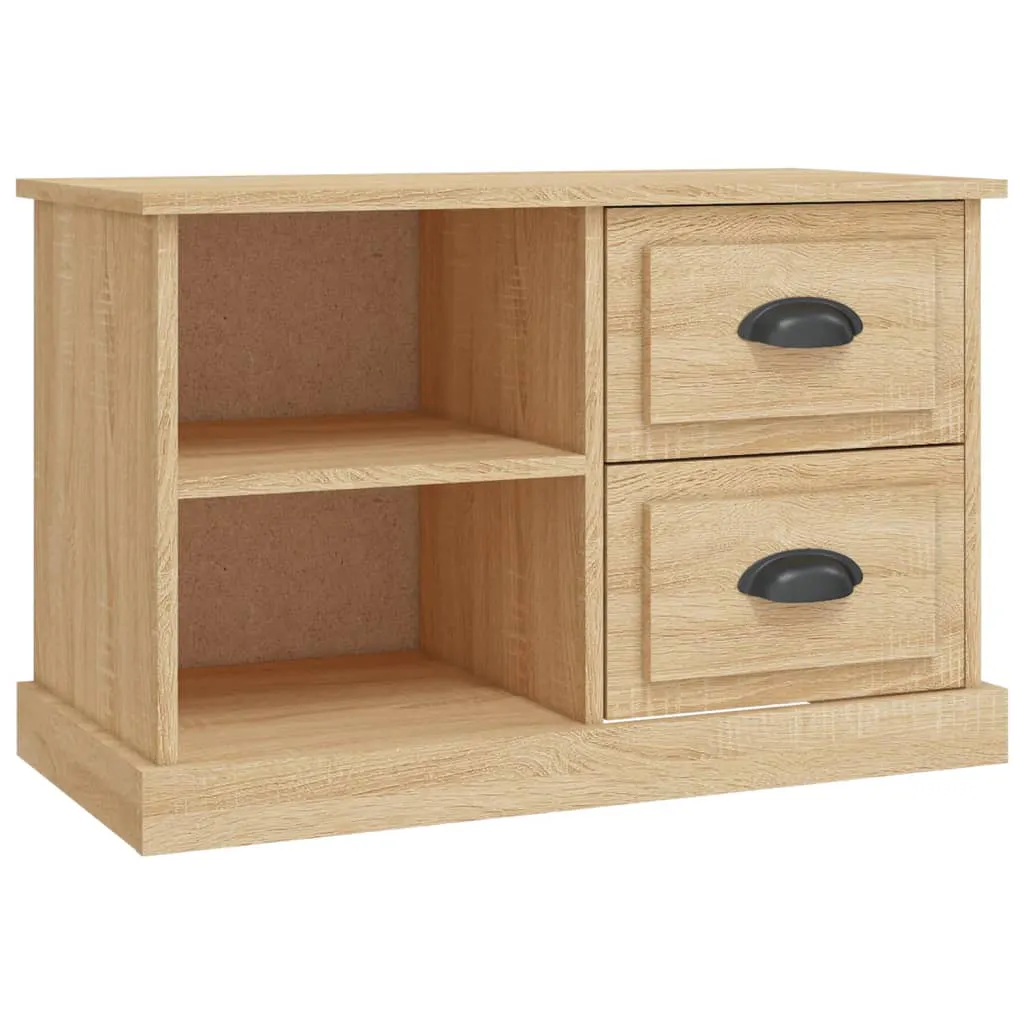 TV Cabinet Sonoma Oak 73x35.5x47.5 cm Engineered Wood 816171 TV Cabinet Sonoma Oak 73x35.5x47.5 cm Engineered Wood 816171