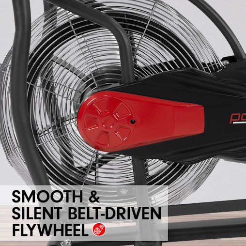 NNEDPE Powertrain Air Resistance Fan Exercise Bike Cardio - Black NNEDPE Powertrain Air Resistance Fan Exercise Bike Cardio - Black