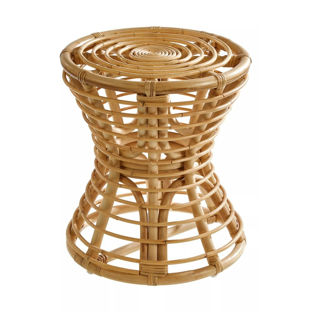 interiors by Premier Maka Natural Rattan Stool