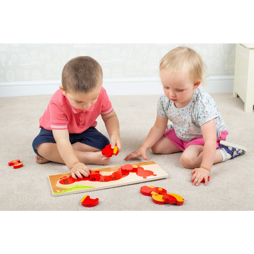 Bigjigs Toys Caterpillar Number Puzzle
