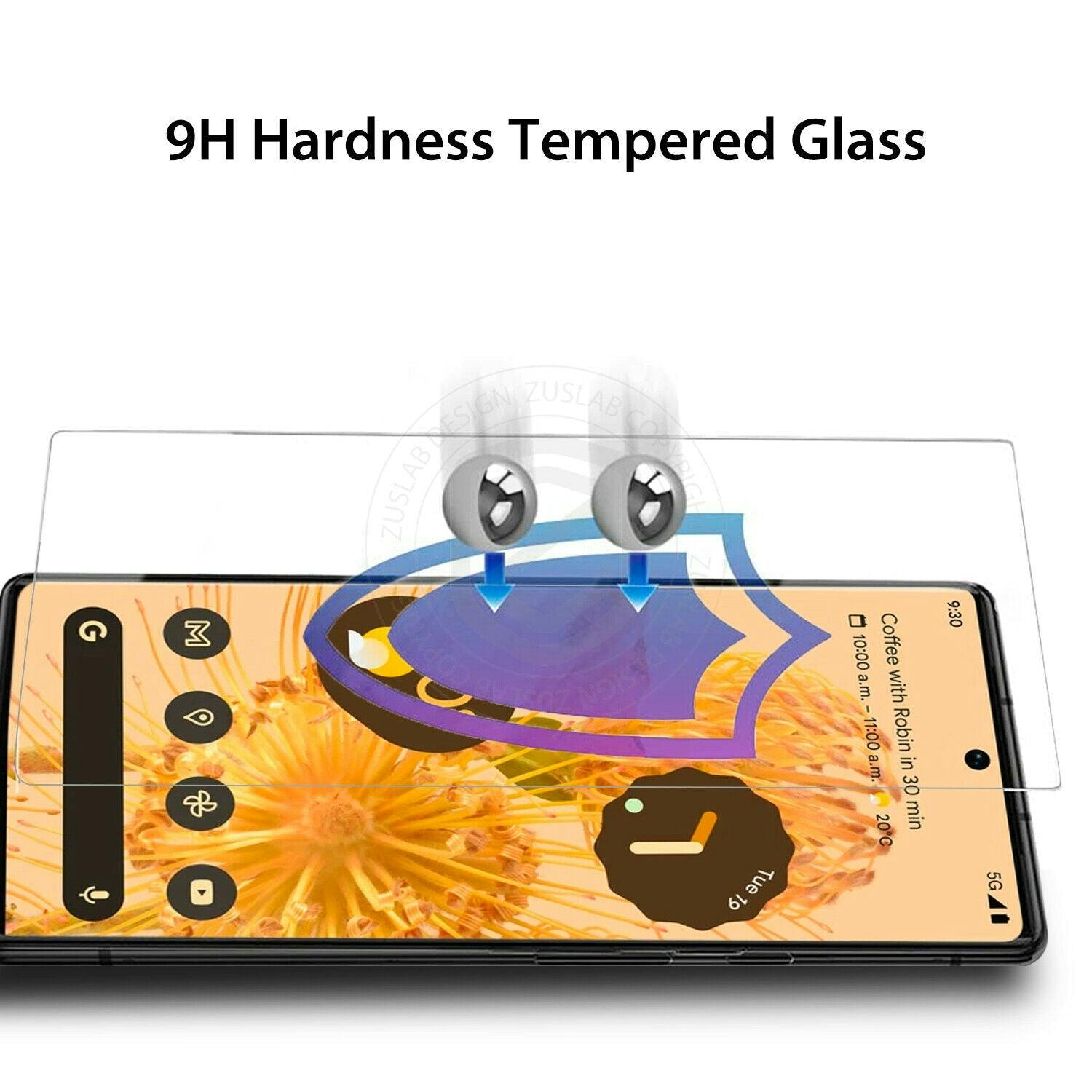 Tempered Glass Screen Protector For Google Pixel 6 Pro