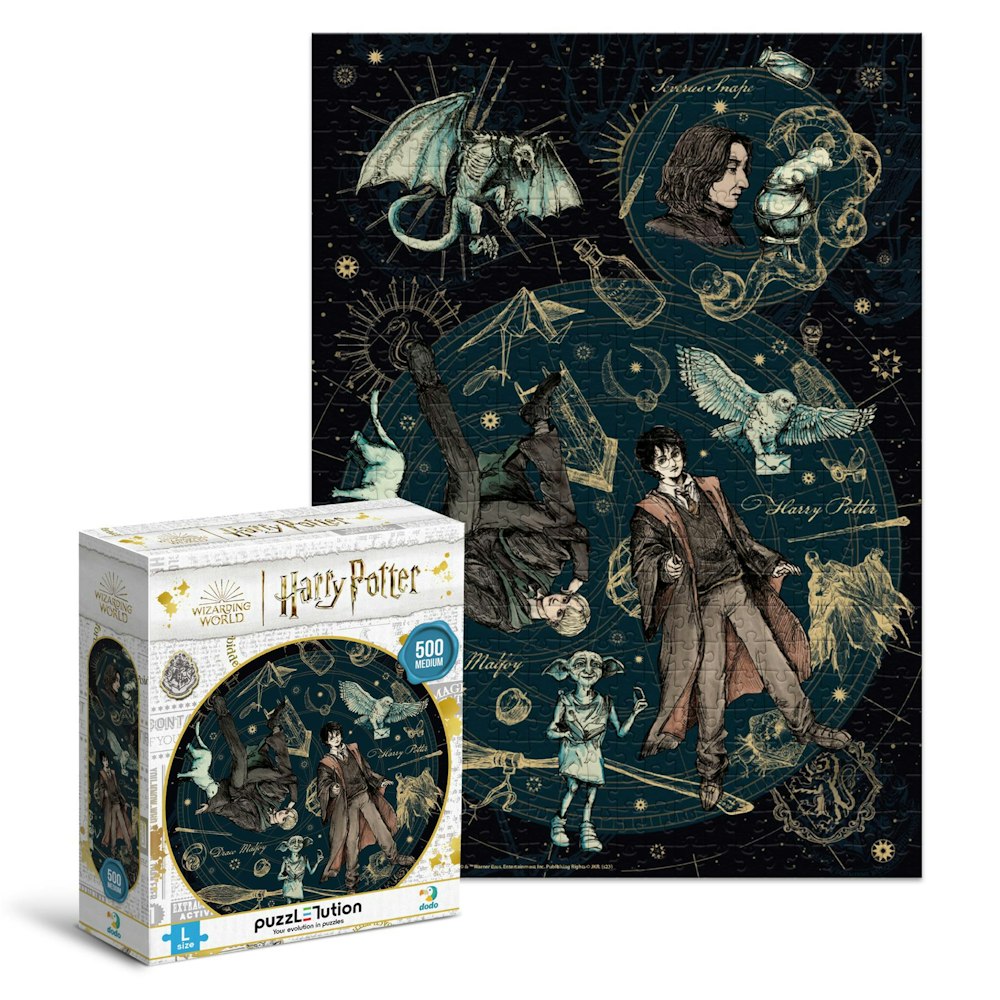 Dodo Dodo Puzzlution Harry Potter Celestial Magic 500-piece Jigsaw Puzzle