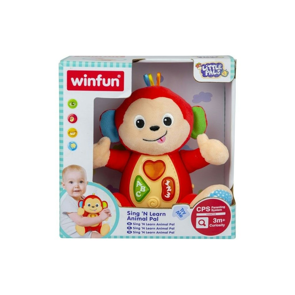 Winfun Sing 'n Learn With Me Monkey