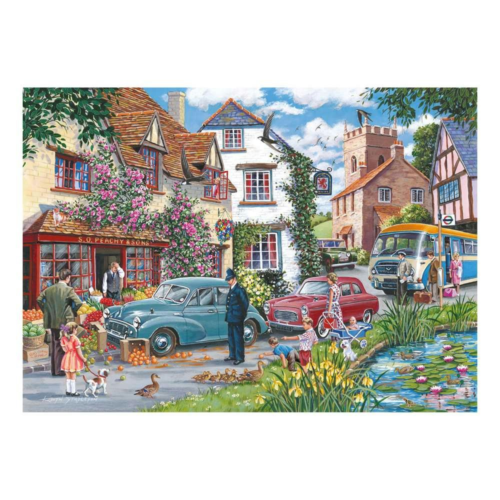 The House of Puzzles Traffic Jam Big 500 Piece Jigsaw Puzzle