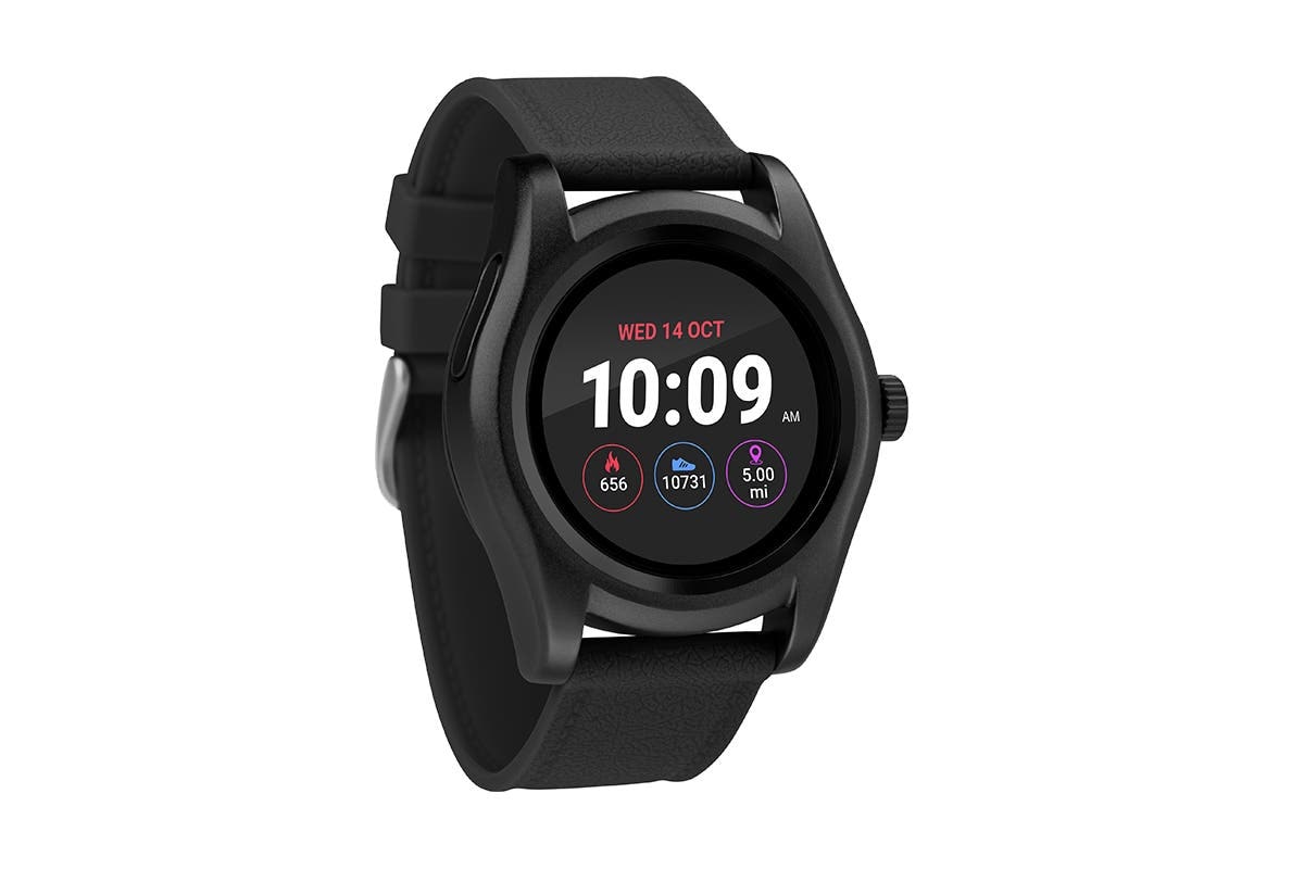 iConnect by Timex Classic Round 45mm Smartwatch - Black (TW5M31500)