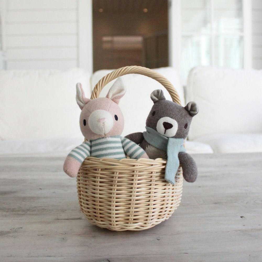 ThreadBear Design Finbar The Hare Knitted Toy