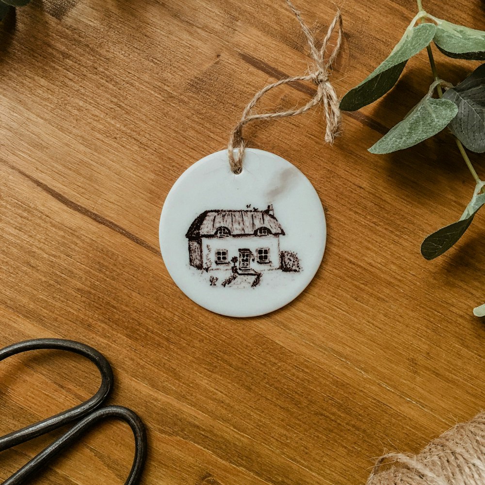 Bruce Bramfield Cottage Ceramic Ornament