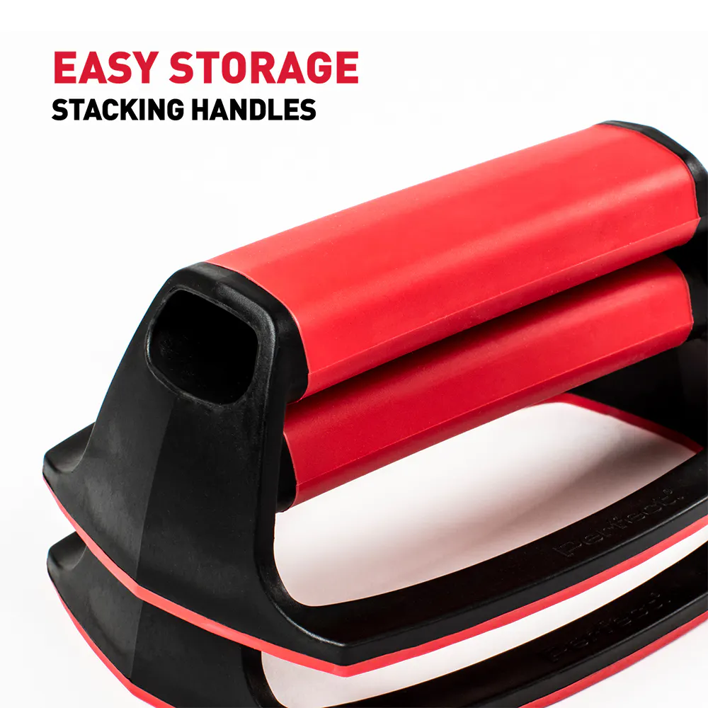 Perfect Fitness Polyethylene Pushup Handle Stands Home/Gym Exercise Equipment