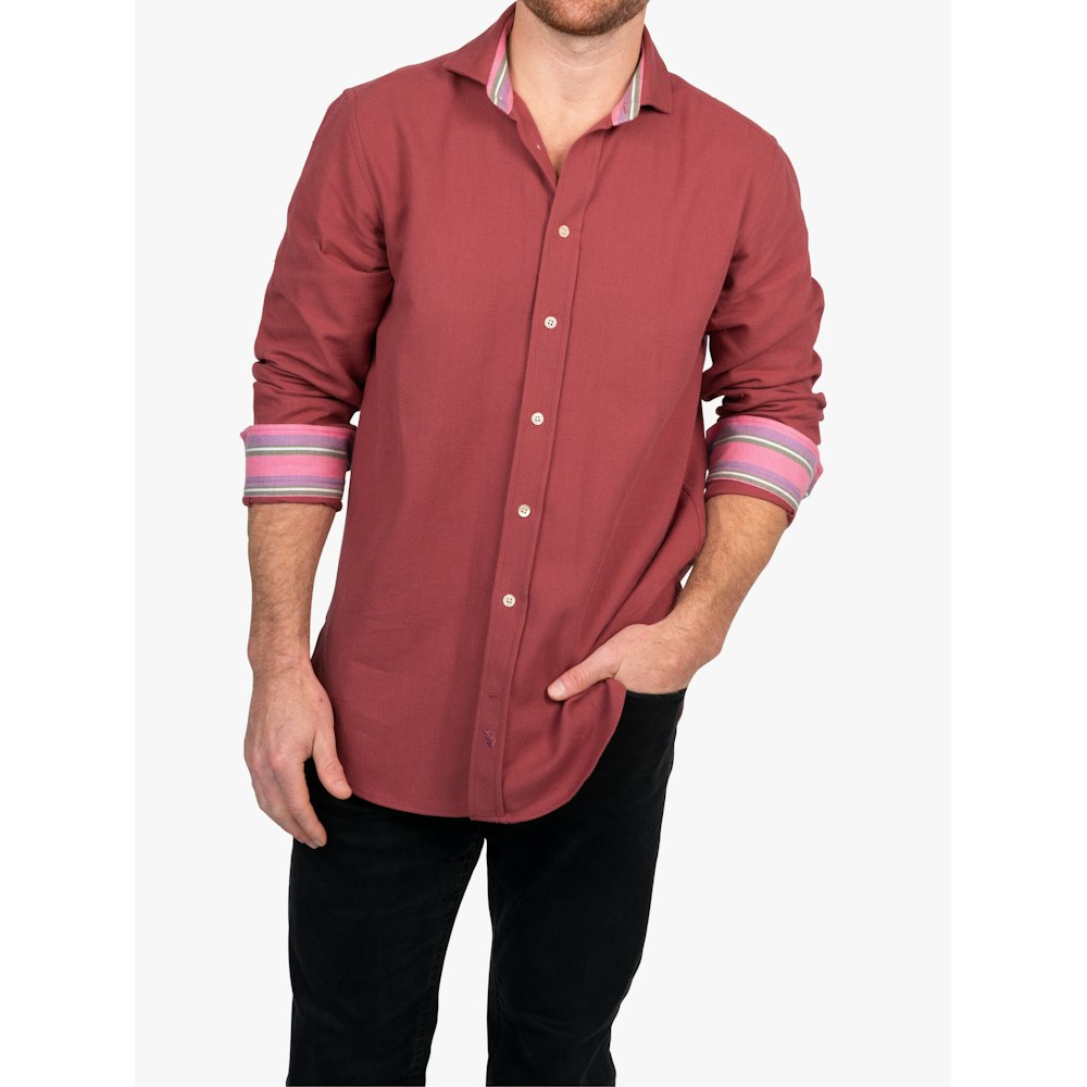 Koy Clothing Coral Reef Brushed Cotton Shirt